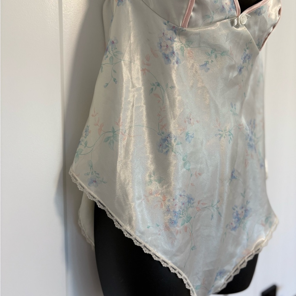 Vintage Floral Lingereine‎ One Piece Bodysuit Women's Size Small - Picture 4 of 15